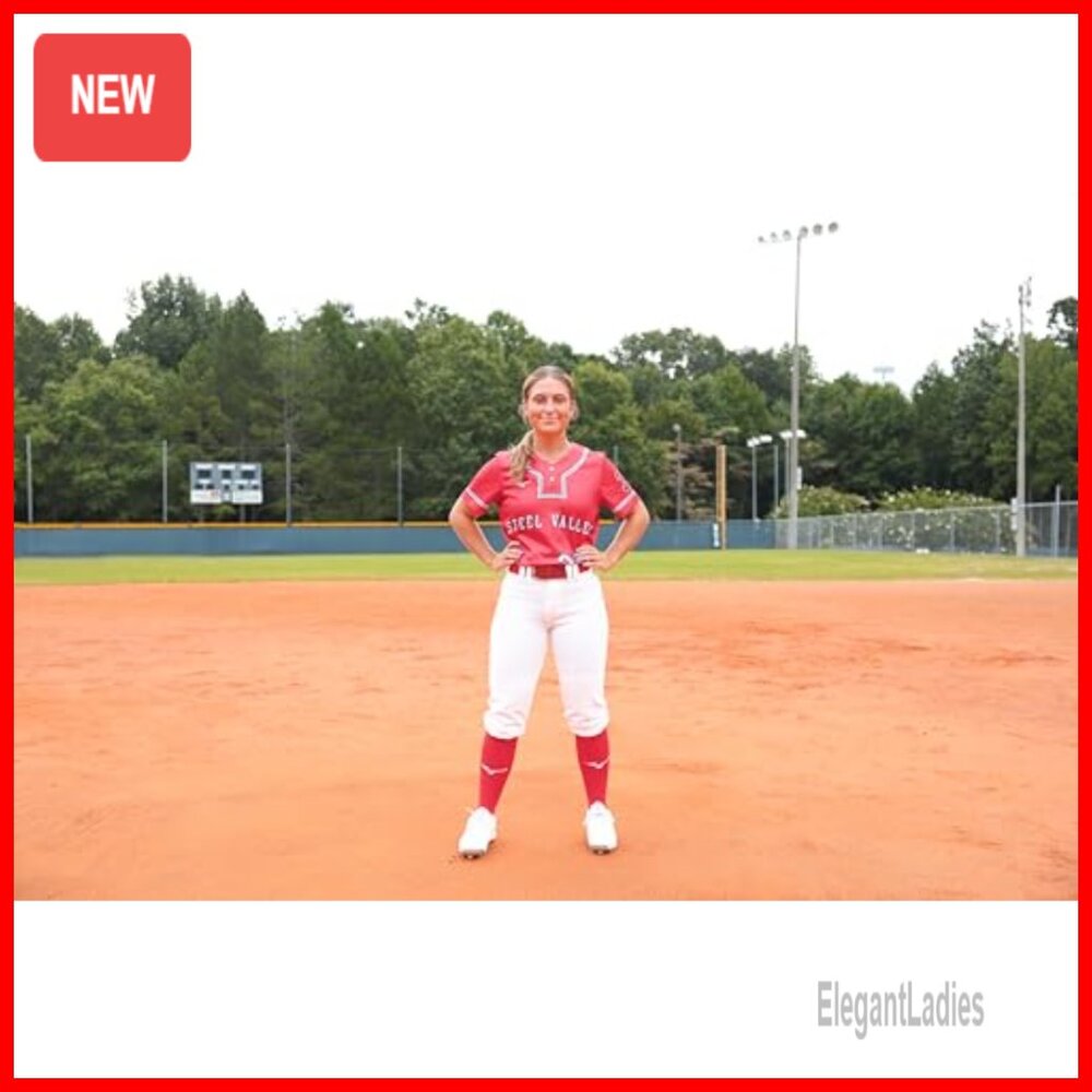 Low Rise Athletic Softball Pants with Belt Loop Moisture Wicking - Picture 5 of 7